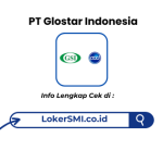 Lowongan Kerja PT Glostar Indonesia PGD Sukabumi 2026
