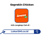 Lowongan Kerja Geprekin Chicken Penempatan Jawa Barat 2026