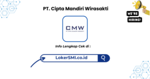 Lowongan Kerja Operator PT. Cipta Mandiri Wirasakti Cileungsi 2026