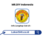 Lowongan Kerja MR DIY Penempatan Sukabumi Terbaru