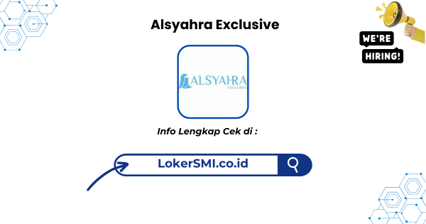 Lowongan Kerja Alsyahra Exclusive Sukabumi Terbaru