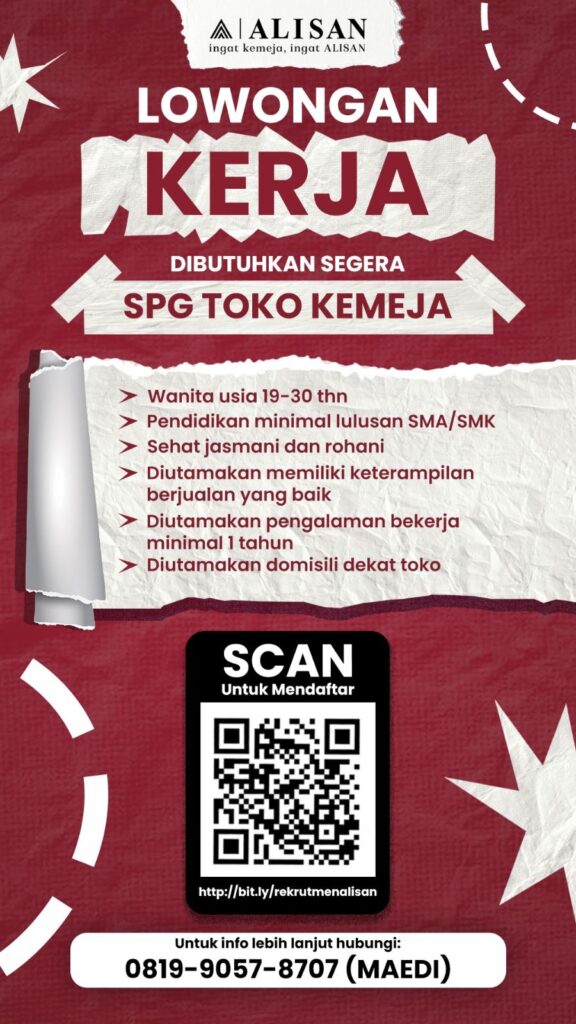 Lowongan Kerja PT Indonesia Busana Perkasa (Alisan) Sukabumi 3 Loker