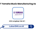 Lowongan Kerja PT Yamaha Music Manufacturing Asia (YMMA) 2026